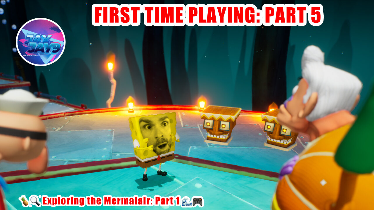 🍍🔍 Exploring the Mermalair: Part One of Our Bikini Bottom Adventure! 🌊🎮