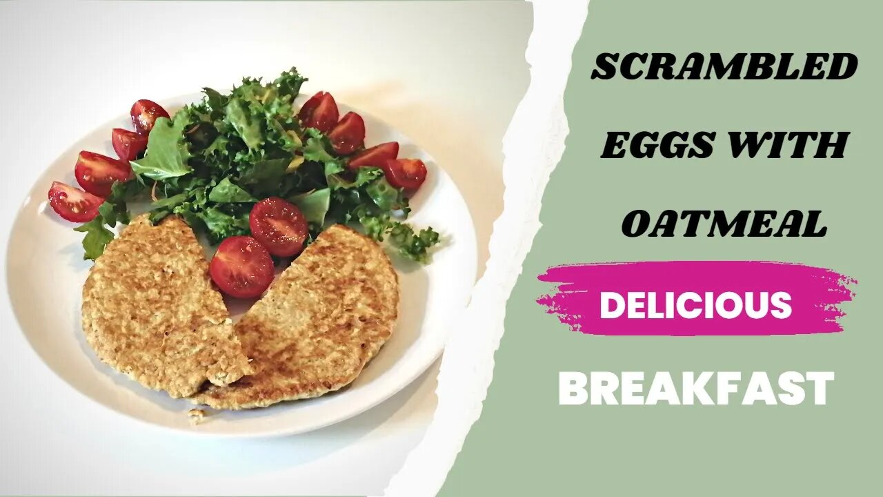 A HUNGARIAN IN HUNGARY - scrambled eggs with oatmeal