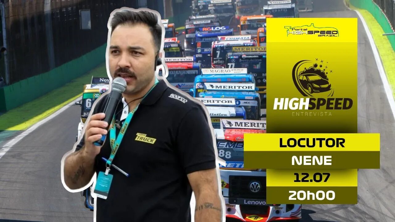 🎤 AO VIVO | LOCUTOR NENÊ | HIGH SPEED ENTREVISTA