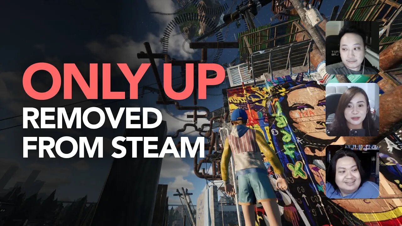 Only Up Removed from Steam