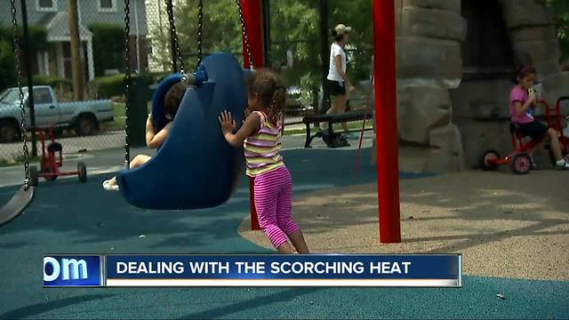 What to know when kids play at playgrounds in extereme heat