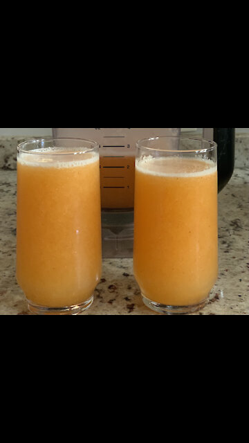 Acerola Juice made with the entire frozen fruit