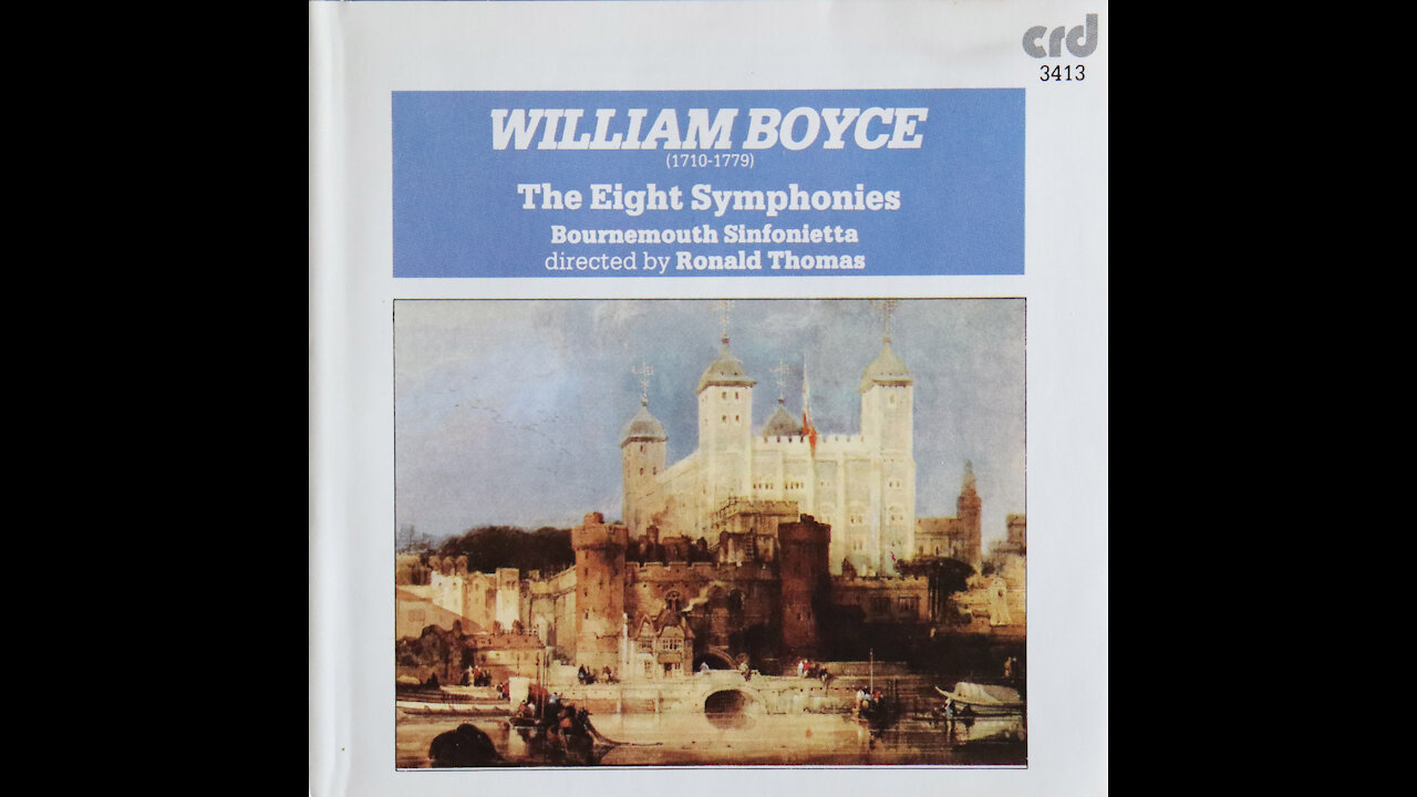 William Boyce - Eight Symphonies