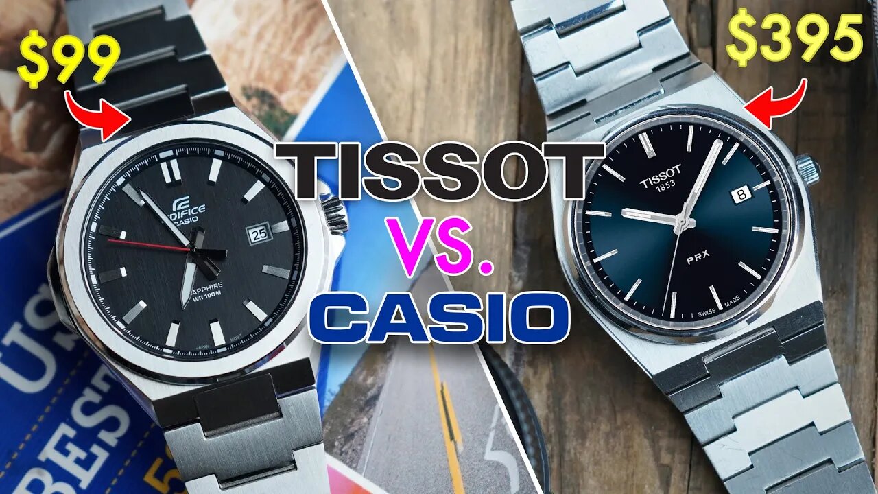 Uncover the Best Watch - Tissot PRX vs Casio 'Casioak' Edifice!