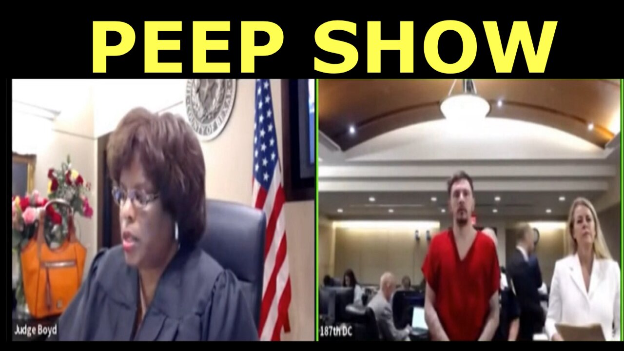 Judge Boyd has to hear about dinner and a peep show!!!