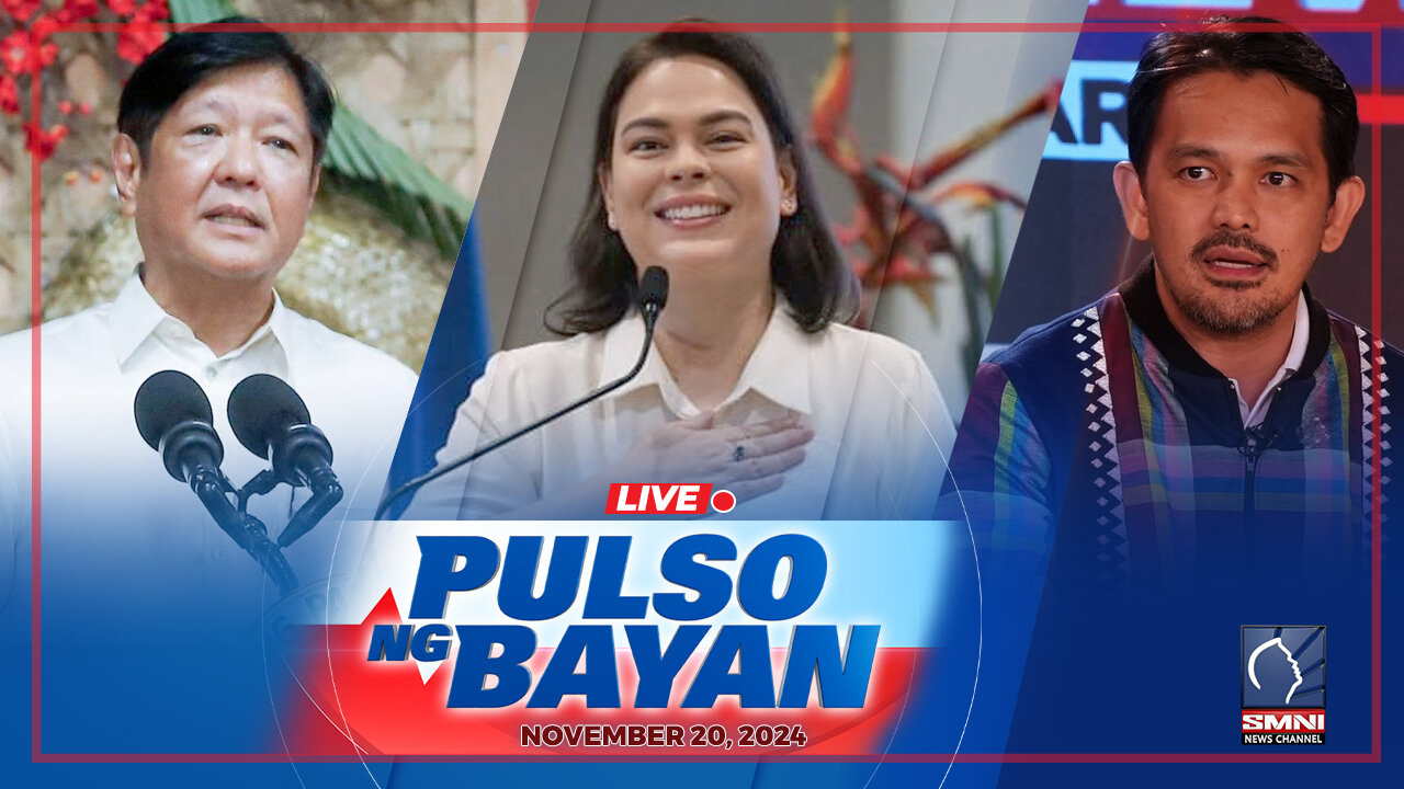 LIVE: Pulso ng Bayan with Admar Vilando at Jayson Rubrico | November 20, 2024