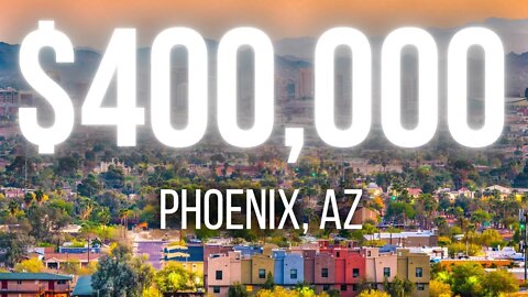 Three Homes for $400,000 in Phoenix Arizona | Moving to Phoenix | #shorts