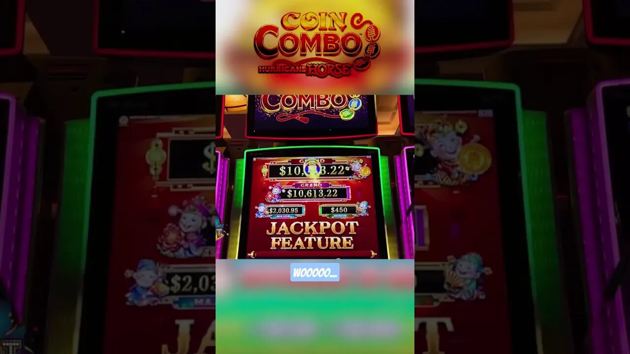 HUGE Win! Jackpot on Pick Em bonus! Coin Combo #shorts