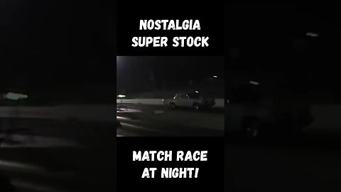 Nostalgia Super Stock Ford vs. Pontiac! Ford Wins It! #shorts