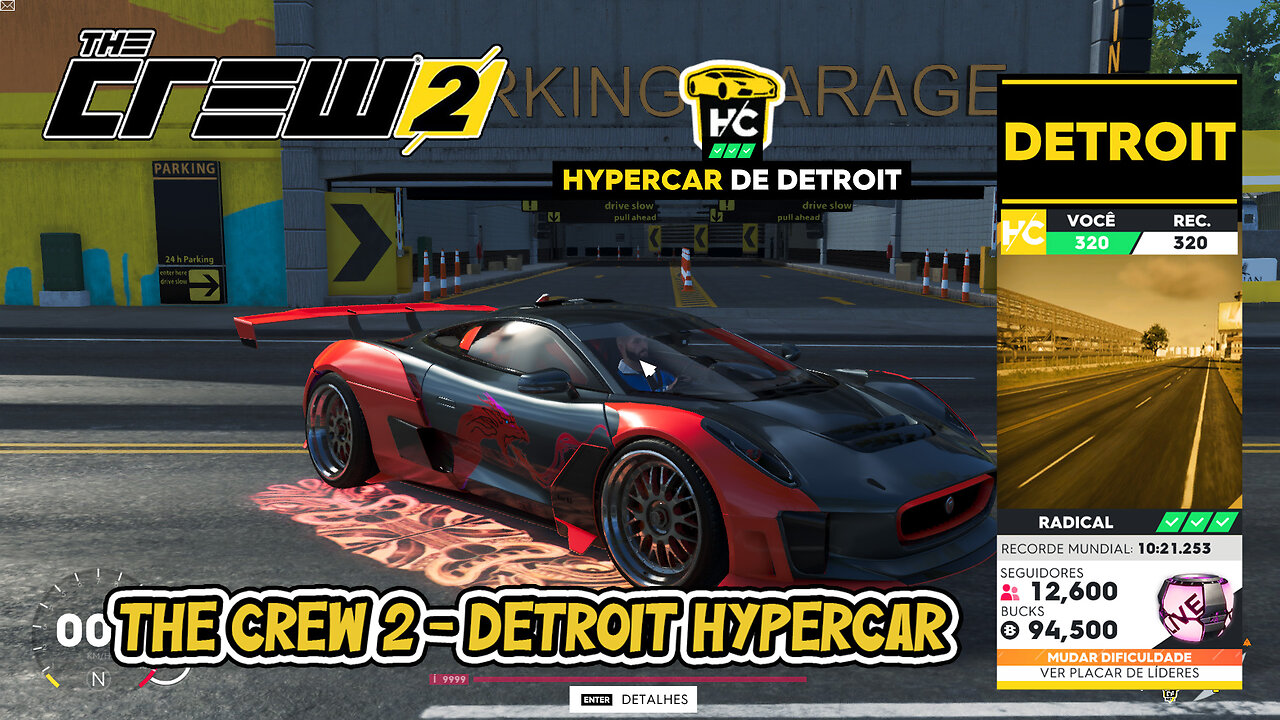 The Crew 2 - Detroit Hypercar | Jaguar C-X75 Concept Exo Edition 2013