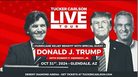 Tucker Carlson Live Tour Grand Finale With Donald Trump