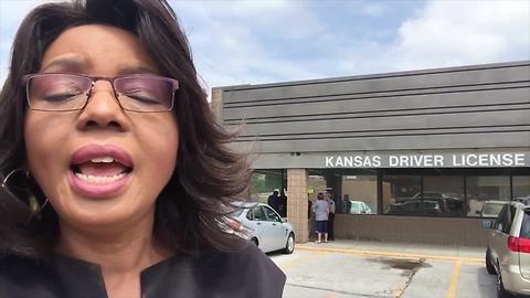 Long waits at Kansas License Bureaus continues