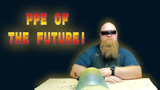 Face Shield from the Future - Sunglasses Face-shield | DIY