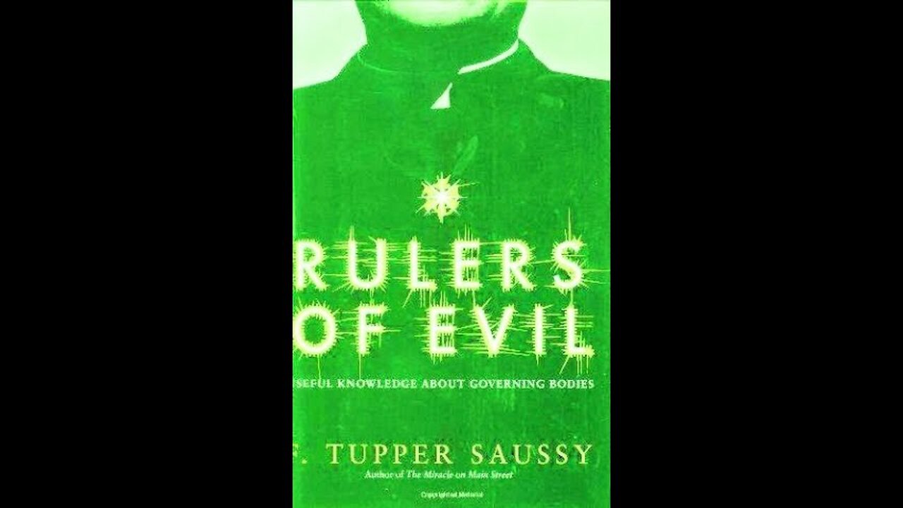 The Jesuit Vatican Shadow Empire 63 - "Rulers Of Evil" Book Reading, Video 3, Chs 9 - 11