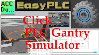 Click PLC EasyPLC Gantry Simulator