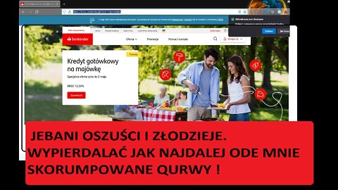 SANTANDER bank. Oszusci i Zlodzieje