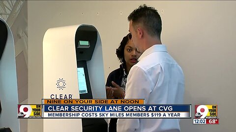 New technology at CVG allows fliers to move through security faster