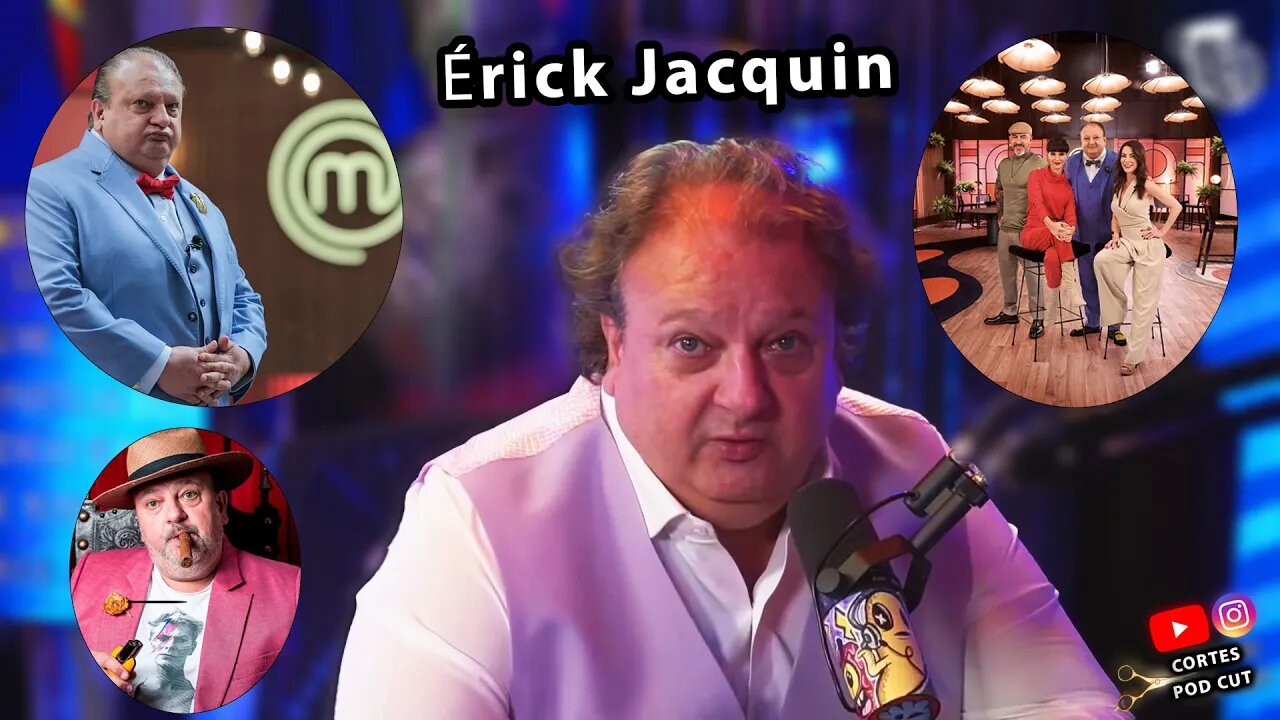 Érick Jacquin CONTA COMO FOI CONVITE DA BAND #cortespodcut #shortsyoutube #shortsviral #shorts