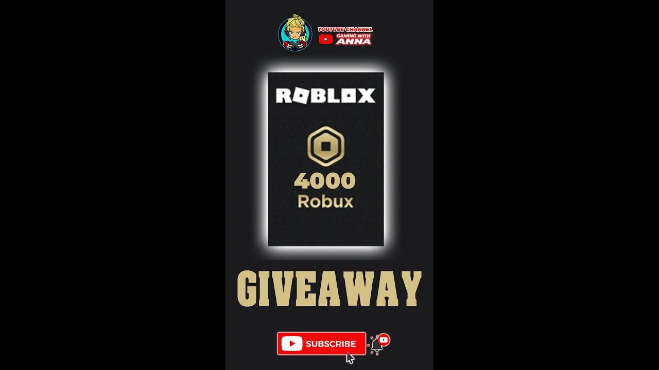 We gave away 4000 robux to the winner