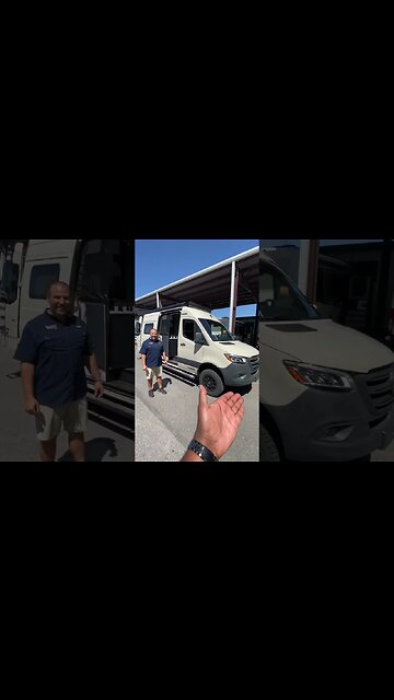 Pebble Grey Winnebago Revel 4X4 Sprinter Van