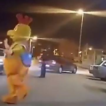 Dancing in the streets of Tehran