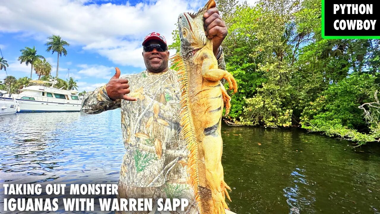 Taking Warren Sapp To Slay Invasive Canal Dragons