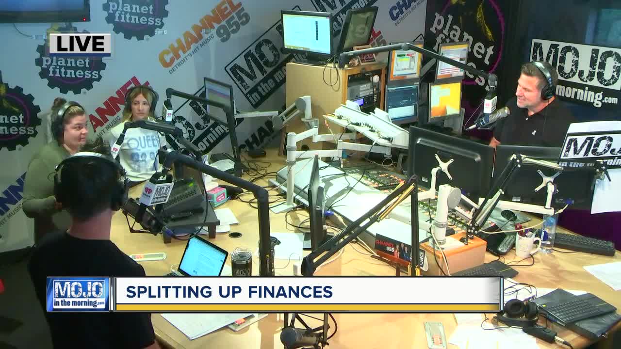 Mojo in the Morning: Splitting up finances