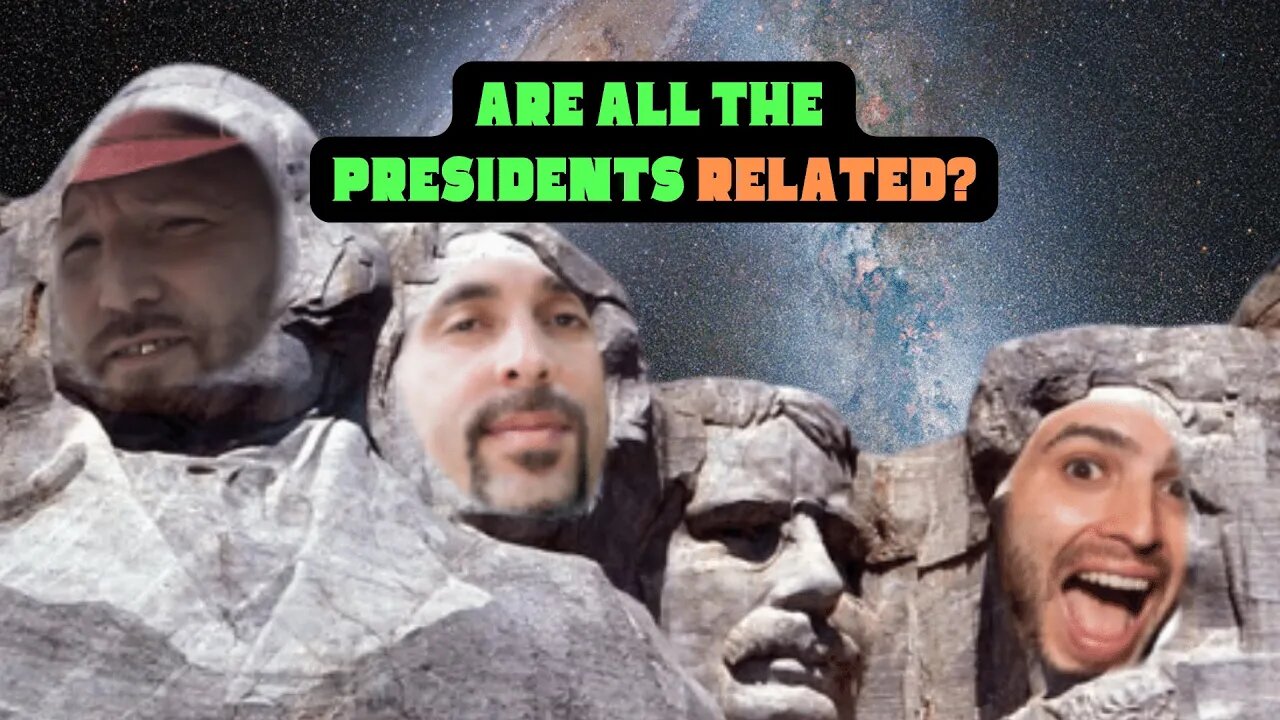 Are All The Presidents Related?