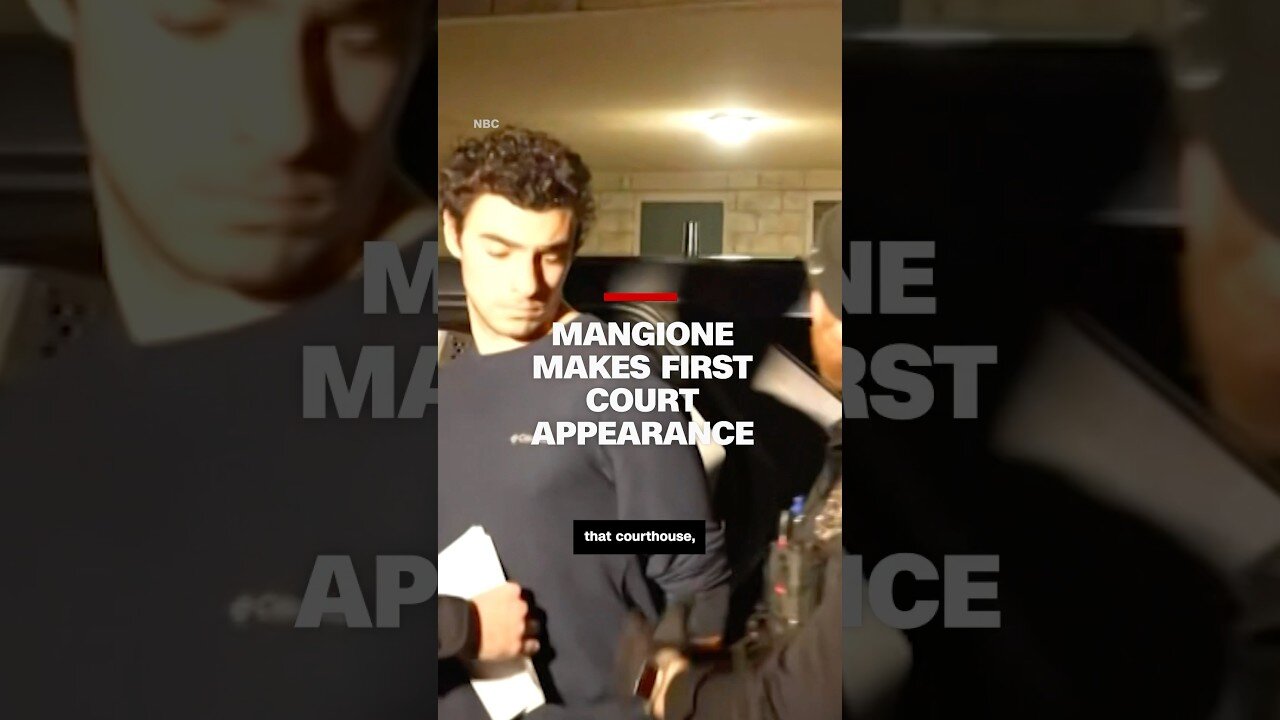 Luigi Mangione makes first court appearance