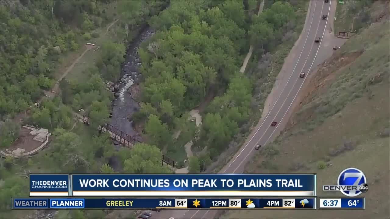 Crews starting to build new section of Peak to Plains Trail