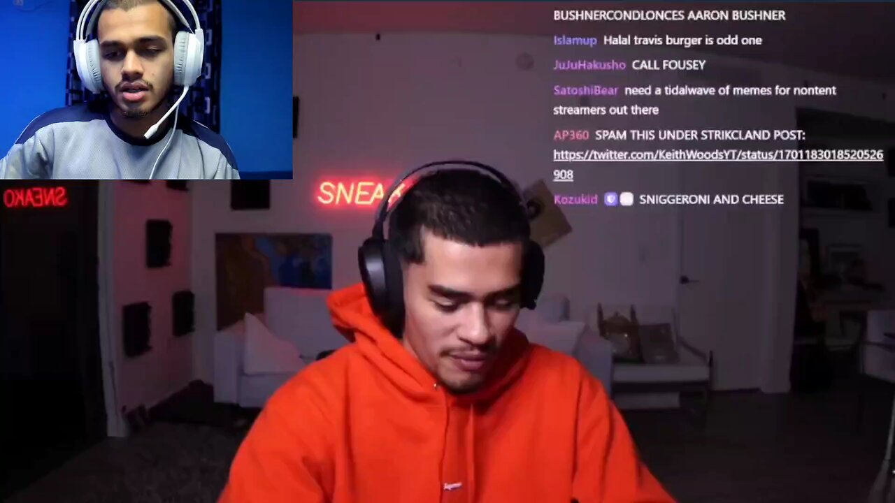 SNEAKO sends encouragement to Fousey! @sneako