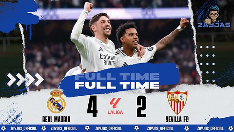 REAL MADRID 4-2 SEVILLA FC | HIGHLIGHTS | LALIGA 24/25 | KICK OFF AND SHOT