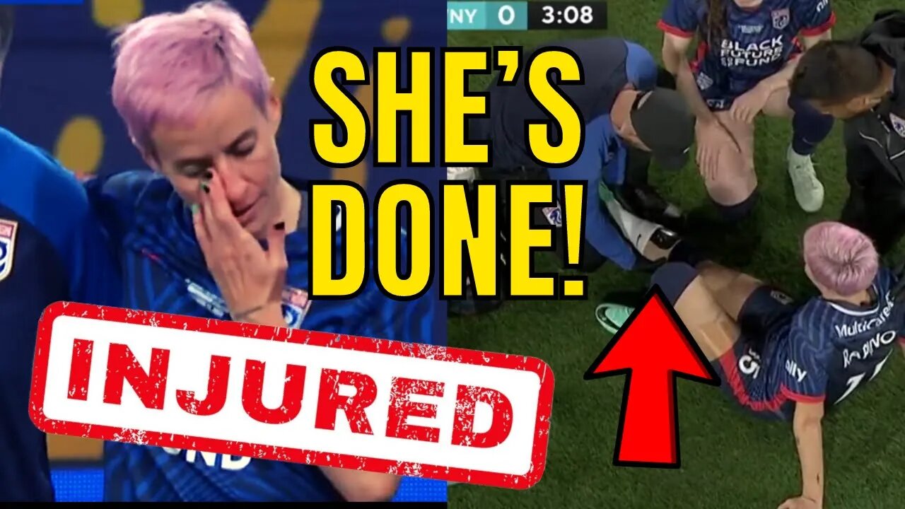 Woke Megan Rapinoe Suffers CAREER ENDING Injury In FINAL Professional Game