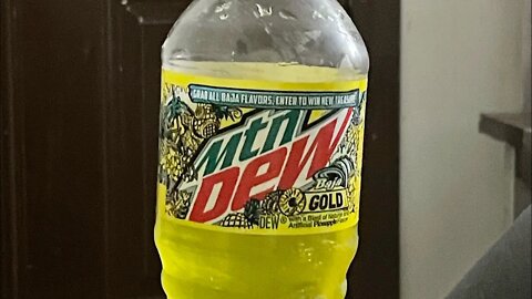 DRINK REVIEW|MTN DEW BAJA GOLD.