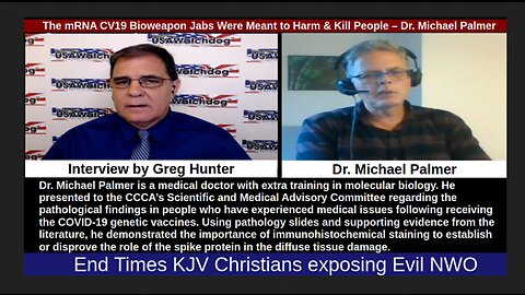 The mRNA CV19 Bioweapon Jabs Were Meant to Harm & Kill People – Dr. Michael Palmer