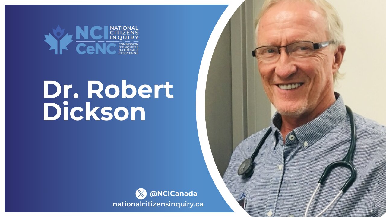 Dr. Robert Dickson - Oct 19, 2024 - Vancouver, British Columbia