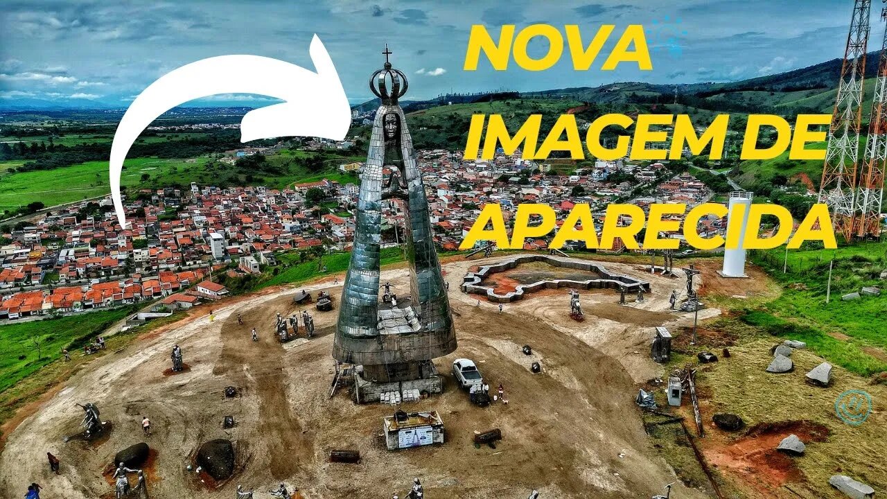 NOVA IMAGEM DE NOSSA SENHORA É INAUGURADA"Maior que o Cristo Redentor"