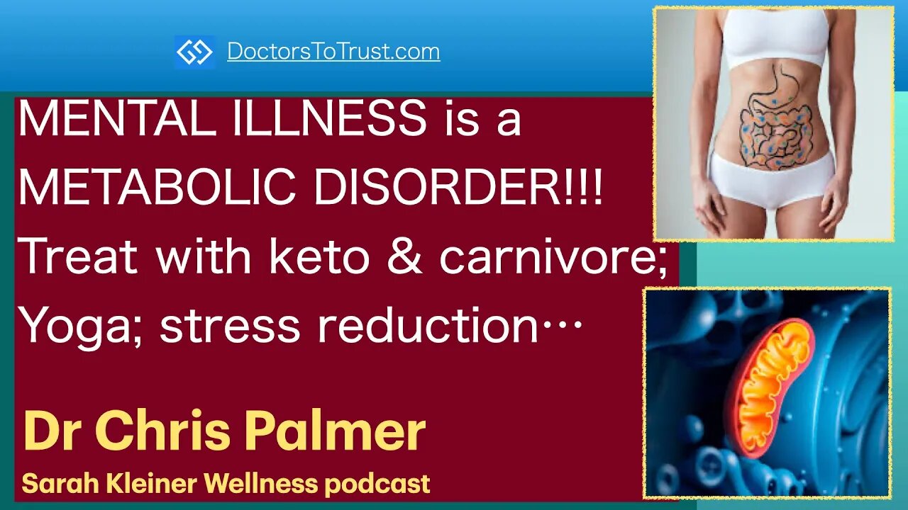 CHRIS PALMER 2 | MENTAL ILLNESS is METABOLIC DISORDER! use keto & carnivore;Yoga; stress reduction…