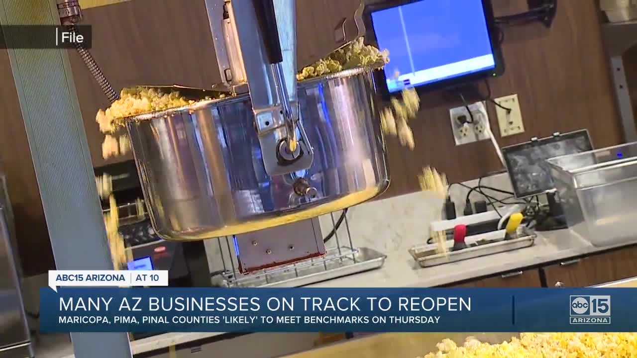 Many Arizona businesses on track to reopen