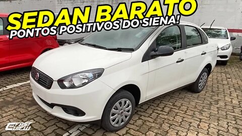 FIAT GRAND SIENA 1.4 FLEX 2021 TEM MANUTENÇÃO BARATA E É BOA OPÇÃO PARA UBER, TÁXI E FAMÍLIA!