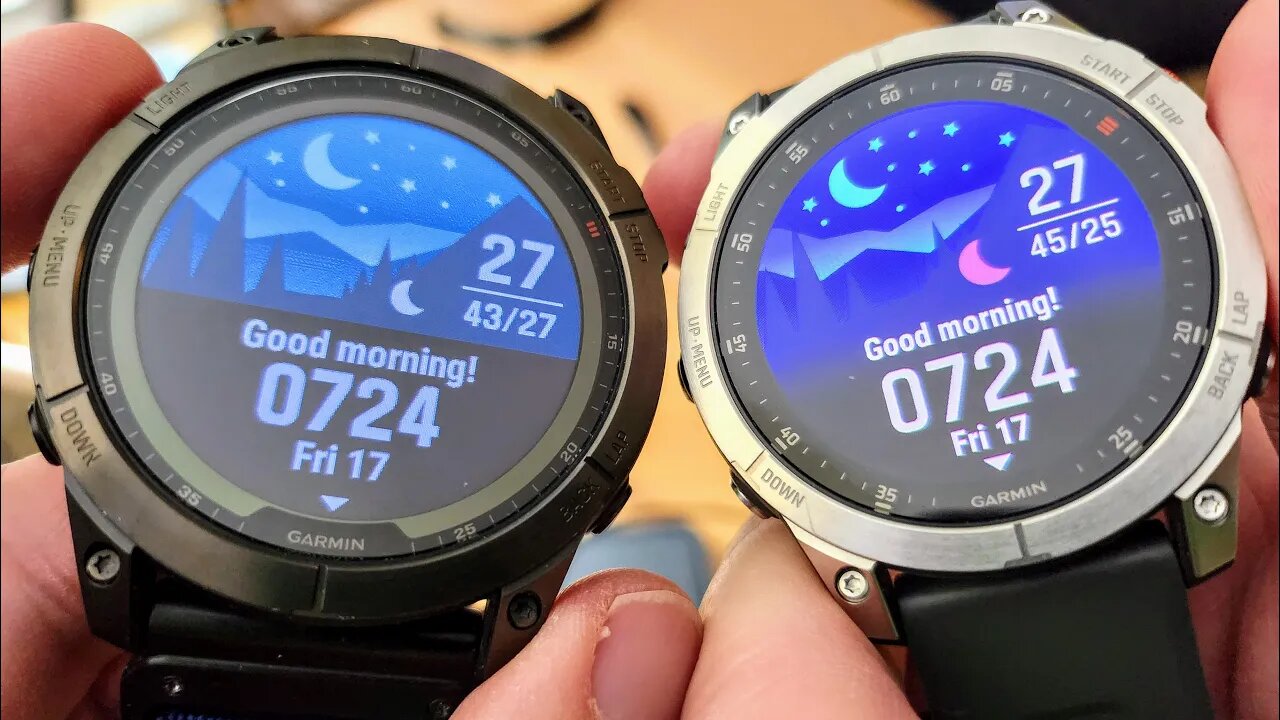 Day 17 Review: Garmin EPIX 2 vs. Fenix 7X...