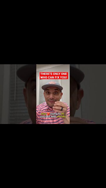 STOP Trying to FIX Yourself! #christianmotivation #christianshorts #christianmessages