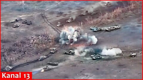 Russia launches biggest tank assault of war, but it ended with one of largest-scale tank massacres