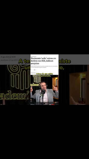 Movimento Woke em DECLÍNIO? #shorts #woke #mbl