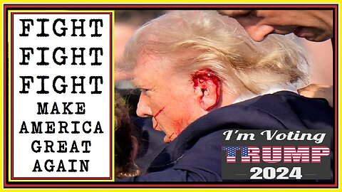 FIGHT FIGHT FIGHT COURTESY OF THE RED WHITE AND BLUE
