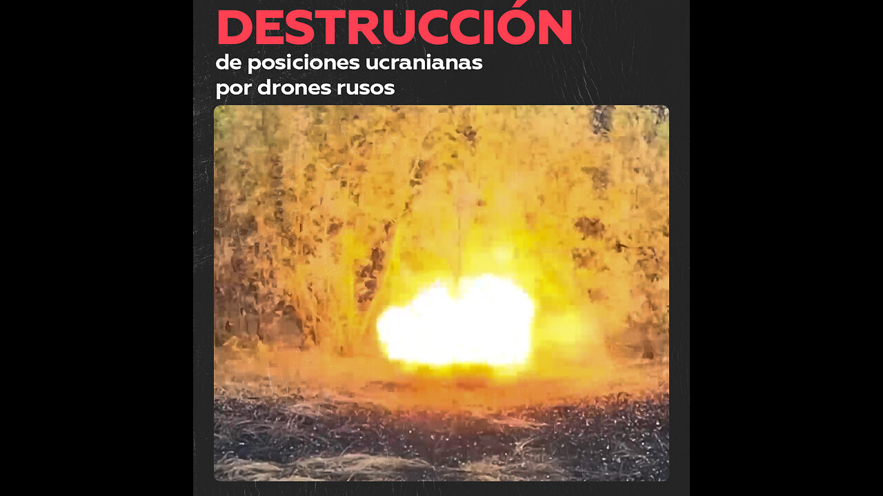 Drones rusos atacan varias veces a un grupo militar ucraniano