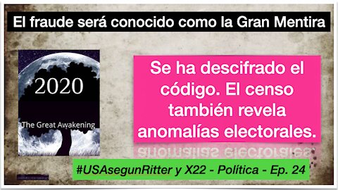 #USAsegunRitter y X22 - Política - Ep. 24