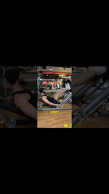 QUAD build Muscle&Strength using Squats LegPress Hack Squat #shorts #youtubeshorts