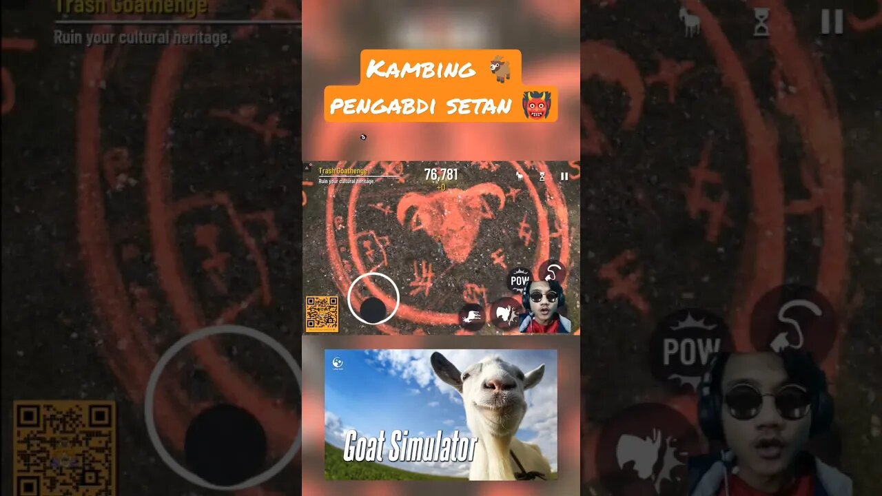 Kambing pengabdi setan | goat simulator #game