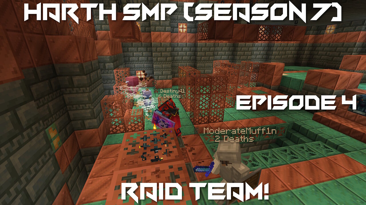 Raid Team! - Minecraft Harth SMP #4 (Season 7)